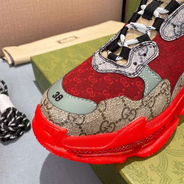 GUCCI x BALENCIAGA TRIPLE S TRAINERS - GG111 - Image 4