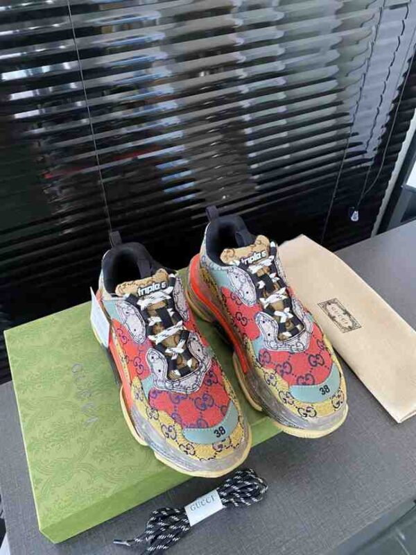 GUCCI x BALENCIAGA TRIPLE S TRAINERS - GG109 - Image 3