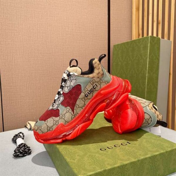 GUCCI x BALENCIAGA TRIPLE S TRAINERS - GG111 - Image 3