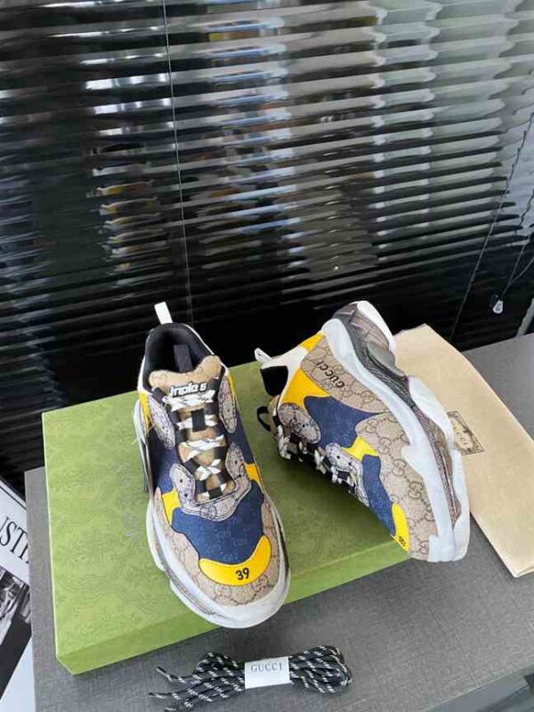 GUCCI x BALENCIAGA TRIPLE S TRAINERS - GG105 - Image 7