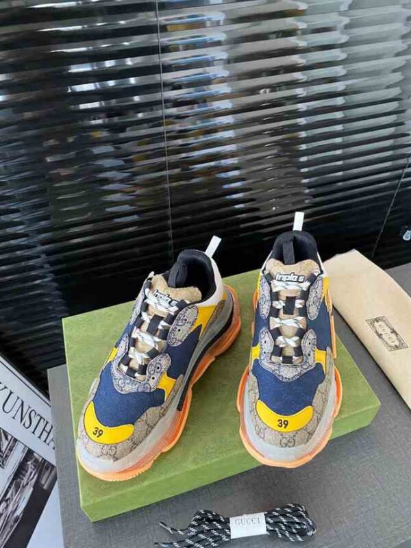 GUCCI x BALENCIAGA TRIPLE S TRAINERS - GG106 - Image 6