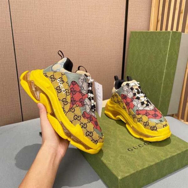 GUCCI x BALENCIAGA TRIPLE S TRAINERS - GG110 - Image 5