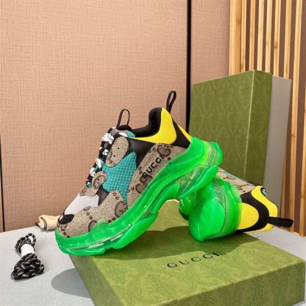 GUCCI x BALENCIAGA TRIPLE S TRAINERS - GG112 - Image 7