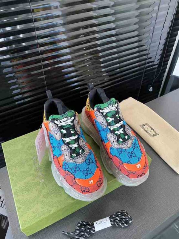 GUCCI x BALENCIAGA TRIPLE S TRAINERS - GG107 - Image 7