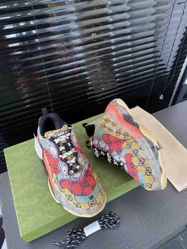 GUCCI x BALENCIAGA TRIPLE S TRAINERS - GG109 - Image 6