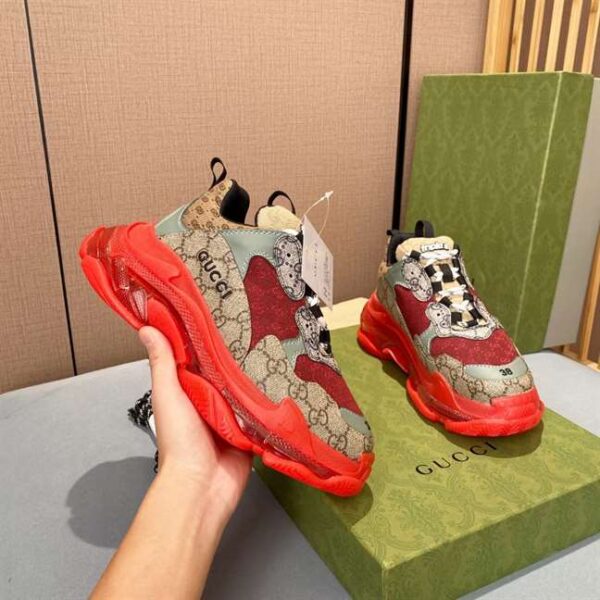 GUCCI x BALENCIAGA TRIPLE S TRAINERS - GG111 - Image 8