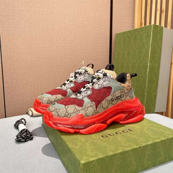 GUCCI x BALENCIAGA TRIPLE S TRAINERS - GG111