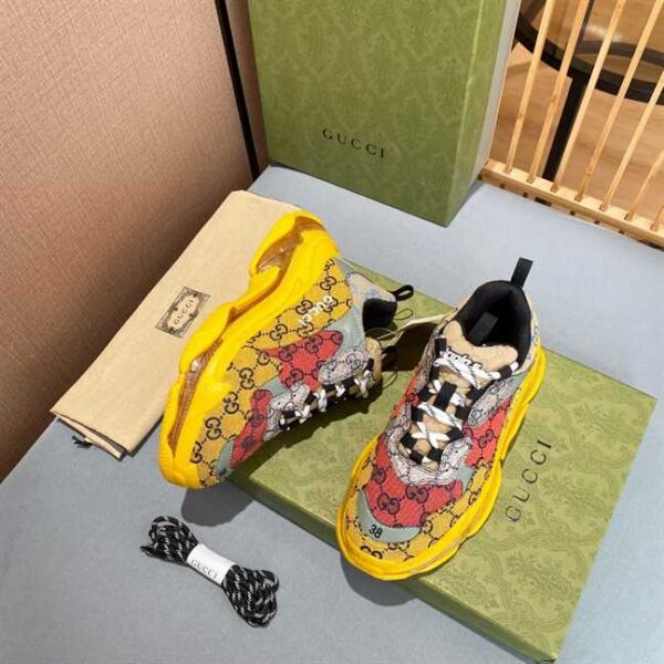 GUCCI x BALENCIAGA TRIPLE S TRAINERS - GG110 - Image 6
