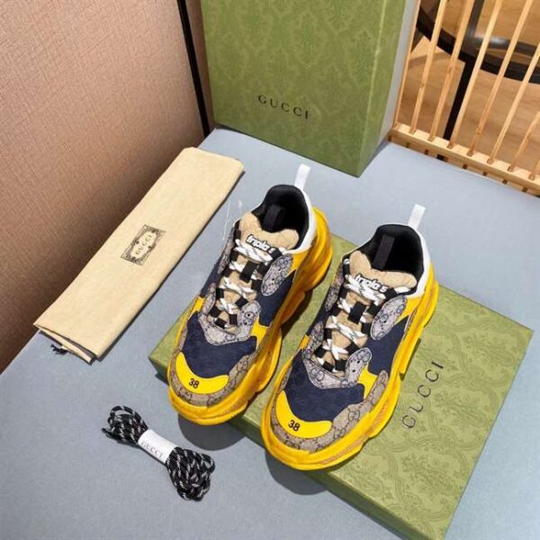GUCCI x BALENCIAGA TRIPLE S TRAINERS - GG113 - Image 7
