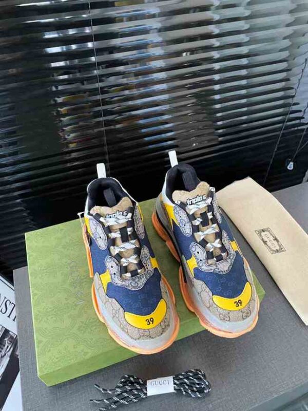 GUCCI x BALENCIAGA TRIPLE S TRAINERS - GG106 - Image 8