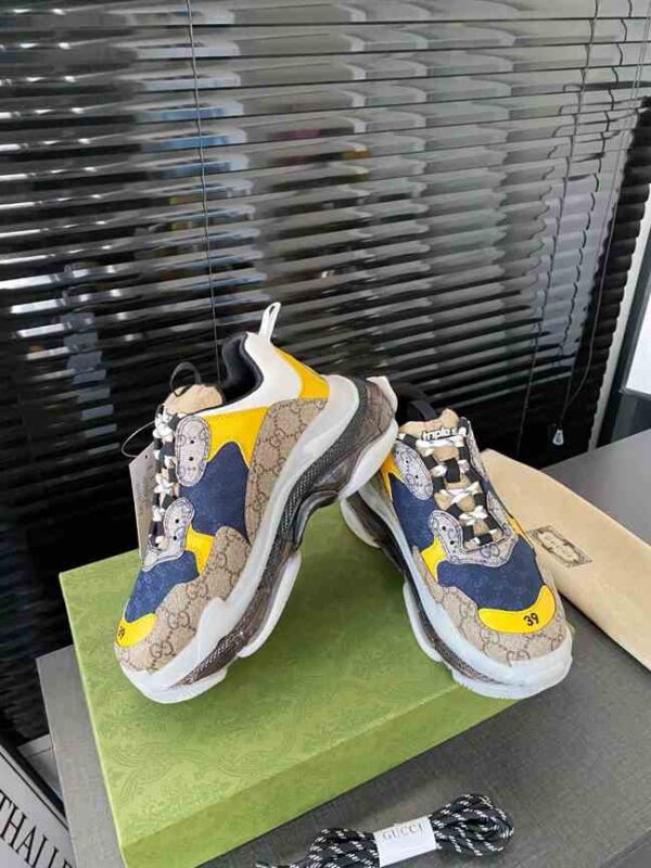 GUCCI x BALENCIAGA TRIPLE S TRAINERS - GG105 - Image 8