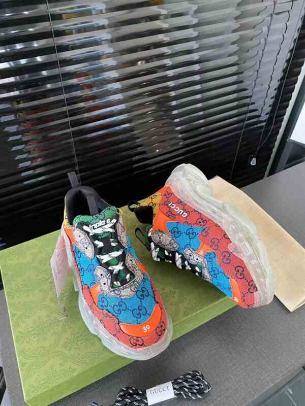 GUCCI x BALENCIAGA TRIPLE S TRAINERS - GG107 - Image 9