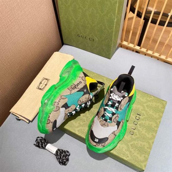 GUCCI x BALENCIAGA TRIPLE S TRAINERS - GG112 - Image 9