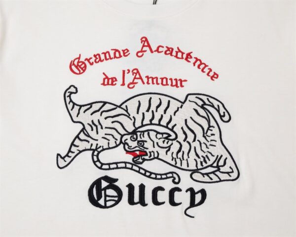 GUCCI ZHANG TSAI TWISTED TIGER T-SHIRT - GCS162 - Image 2