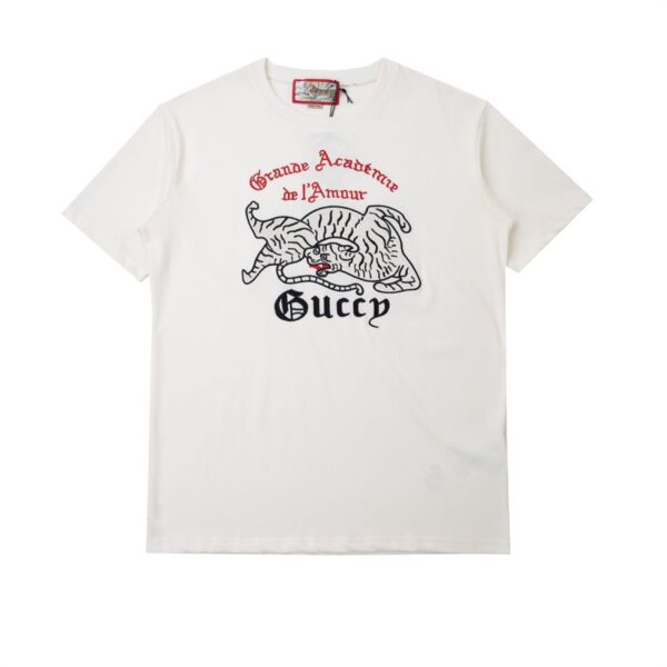 GUCCI ZHANG TSAI TWISTED TIGER T-SHIRT - GCS162