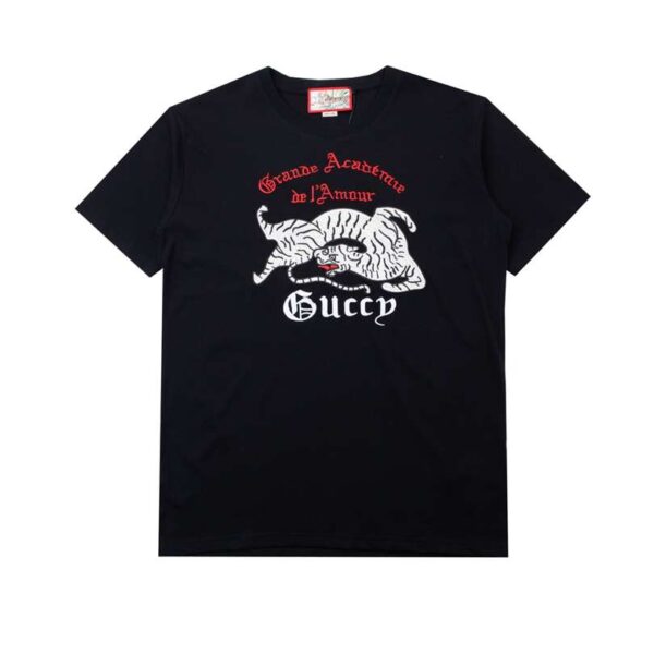 GUCCI ZHANG TSAI TWISTED TIGER T-SHIRT - GCS163