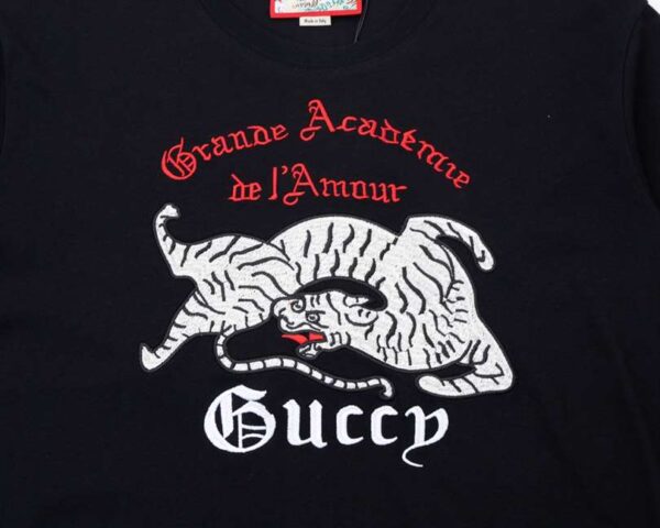 GUCCI ZHANG TSAI TWISTED TIGER T-SHIRT - GCS163 - Image 5
