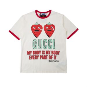 GUCCI LOVE PARADE SERIES STRAWBERRY T-SHIRT - GCS177