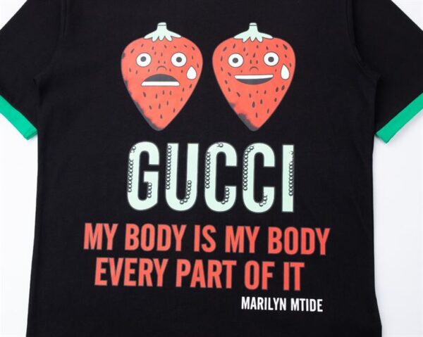 GUCCI LOVE PARADE SERIES STRAWBERRY T-SHIRT - GCS178 - Image 2