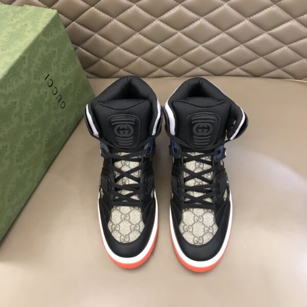 Gucci Basket black high-top sneakers - GC161 - Image 5