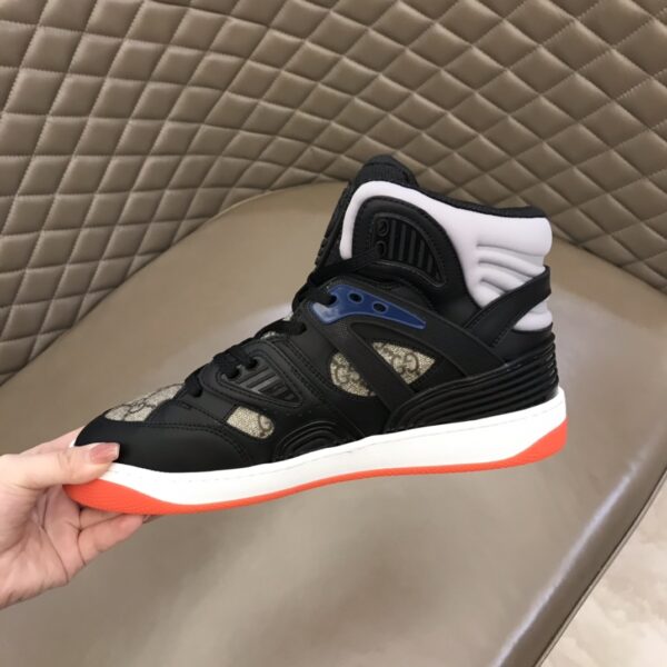 Gucci Basket black high-top sneakers - GC161 - Image 3
