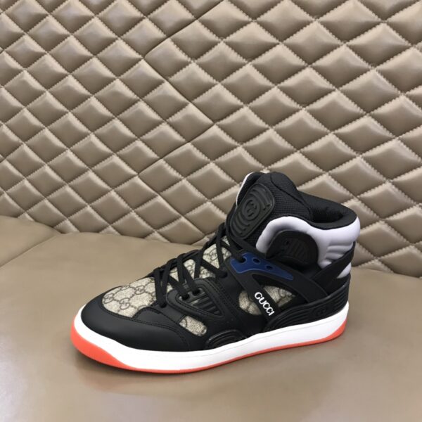 Gucci Basket black high-top sneakers - GC161 - Image 4