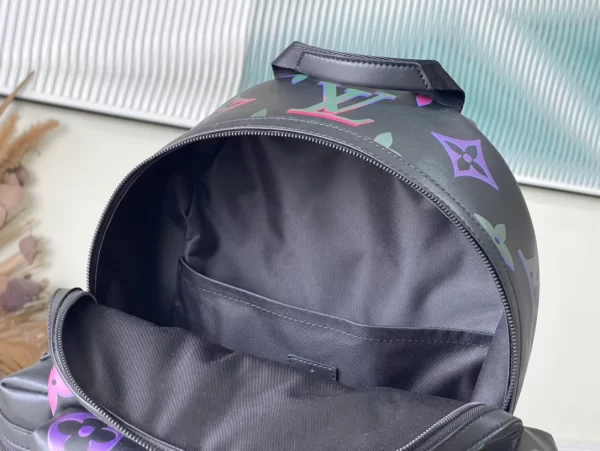 LOUIS VUITTON COMET CALF LEATHER BACKPACK IN BLACK - WLM512 - Image 5