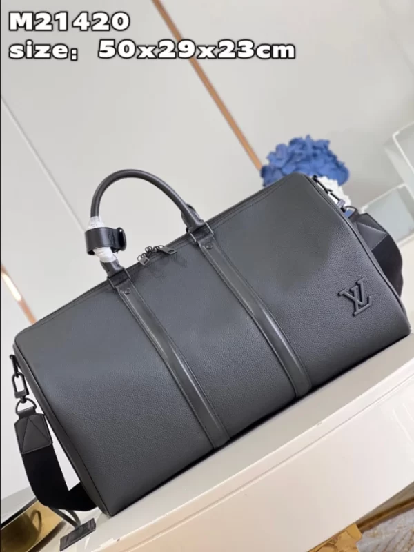 LOUIS VUITON KEEPALL BANDOULIÈRE 50 BAG LV AEROGRAM - WLM551 - Image 2