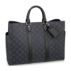 LOUIS VUITTON SAC PLAT 24H MONOGRAM ECLIPSE BAG - WLM586