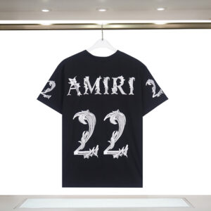 Amiri Logo-Print Cotton T-Shirt - AMS039