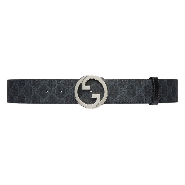 GUCCI BLONDIE BELT IN BLACK SUPREME - B0149