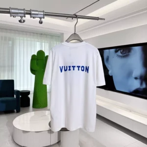 PRINTED SIGNATURE T-SHIRT IN WHITE - LSVT0268