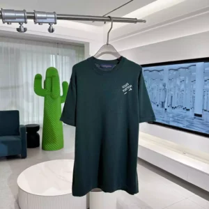 SIGNATURE SHORT-SLEEVED COTTON CREWNECK - LSVT0294