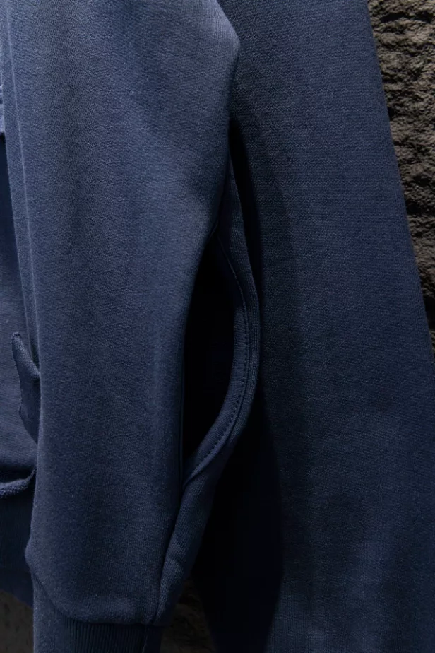 Balenciaga Tape Type Ripped Pocket Hoodie - SBH042