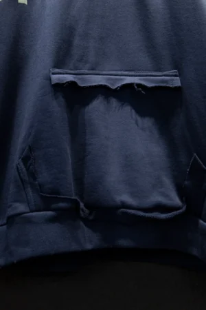 Balenciaga Tape Type Ripped Pocket Hoodie - SBH042