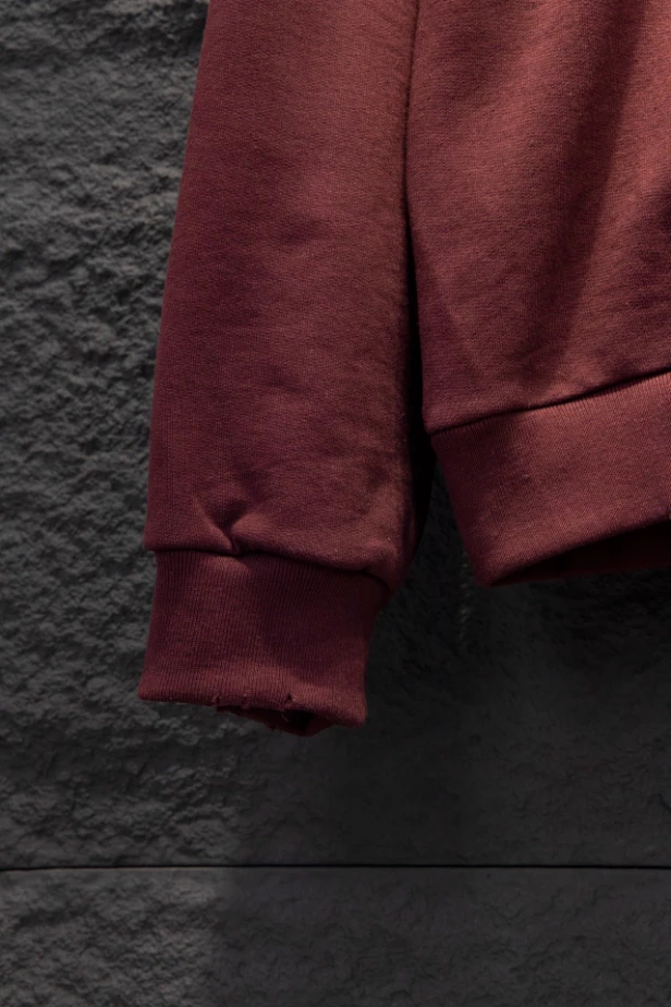 Balenciaga Tape Type Ripped Pocket Hoodie - SBH043