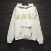 Balenciaga Tape Type Ripped Pocket Hoodie - SBH044