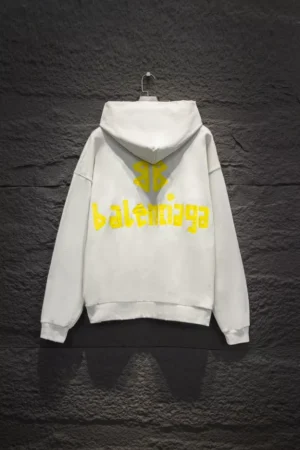 Balenciaga Tape Type Ripped Pocket Hoodie - SBH044