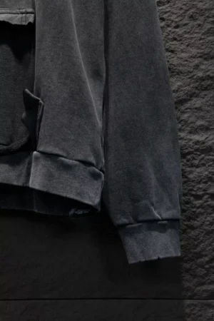 Balenciaga Tape Type Ripped Pocket Hoodie - SBH046