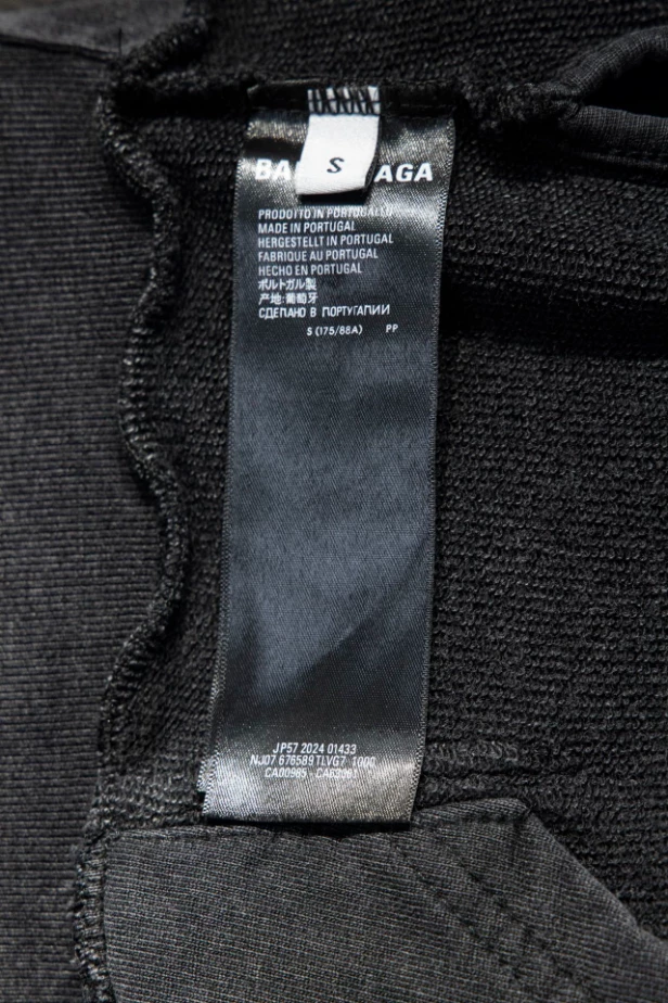 Balenciaga Tape Type Ripped Pocket Hoodie - SBH046