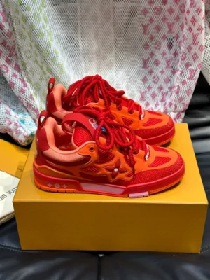 LOUIS VUITTON SKATE SNEAKERS IN RED – LSVT430