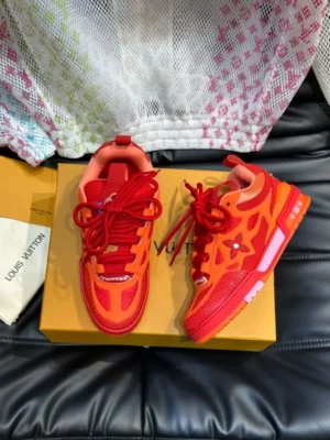 LOUIS VUITTON SKATE SNEAKERS IN RED – LSVT430