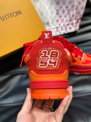 LOUIS VUITTON SKATE SNEAKERS IN RED – LSVT430