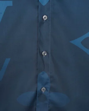 LV Monogram Printed Short-Sleeved Shirt - LVS036