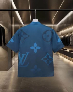 LV Monogram Printed Short-Sleeved Shirt - LVS036
