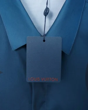 LV Monogram Printed Short-Sleeved Shirt - LVS036