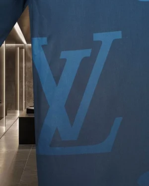 LV Monogram Printed Short-Sleeved Shirt - LVS036