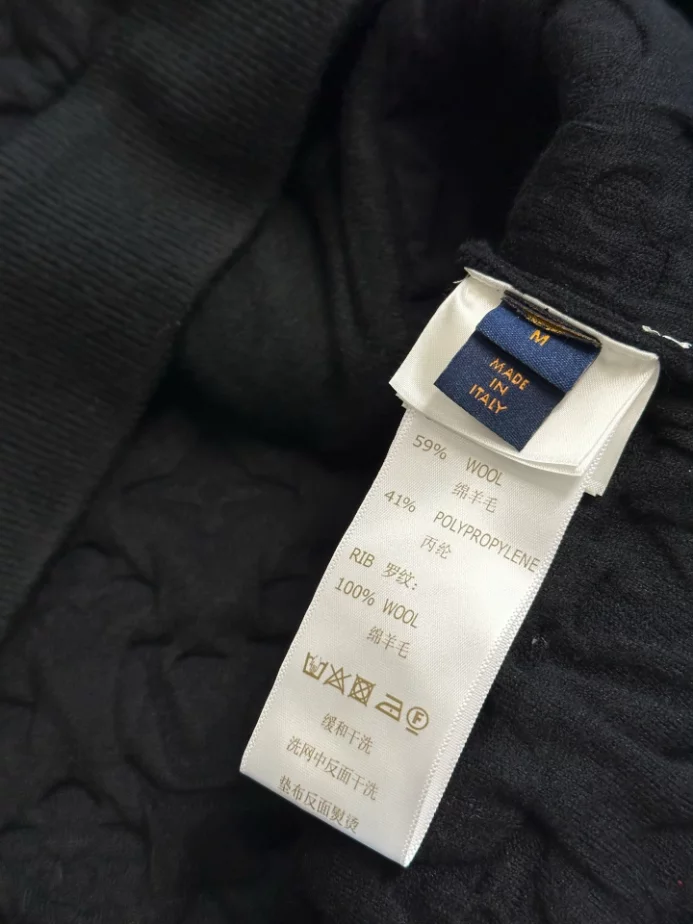 Louis Vuitton Monogram Padded Wool Blend Bomber - LC032