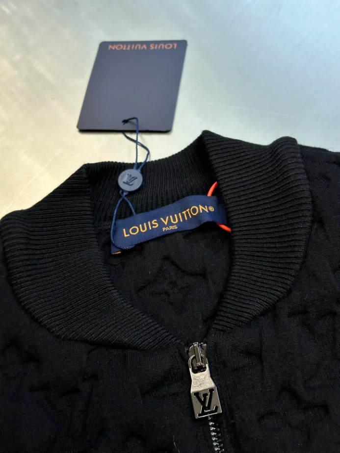 Louis Vuitton Monogram Padded Wool Blend Bomber - LC032