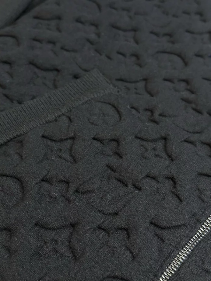 Louis Vuitton Monogram Padded Wool Blend Bomber - LC032